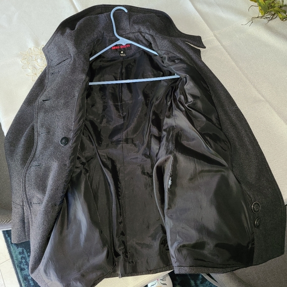 Miss Sixty Belted Gray Coat - Picture 5 of 5